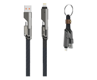 4smarts ComboCord Flat 240W USB/USB-C/Lightning 1.5m + brelok - 1535853 - zdjęcie 3